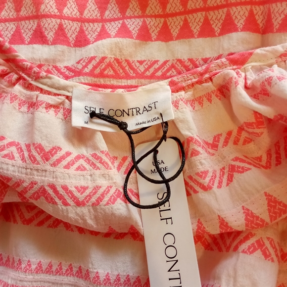 Women's Tank top Sleeveless Blouse Médium 100%Cotton - Picture 3 of 7